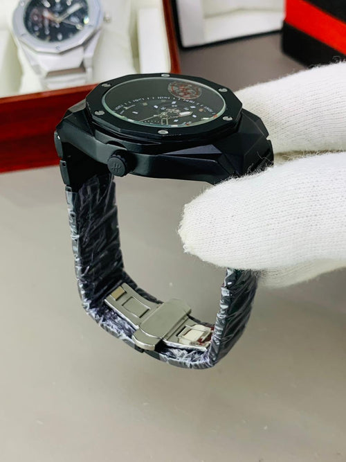 Black Ceramic Watch Hublot Big Bang Integral Style Chronograph