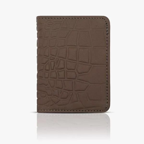 Men's Leather Wallet Full Crocodile Design