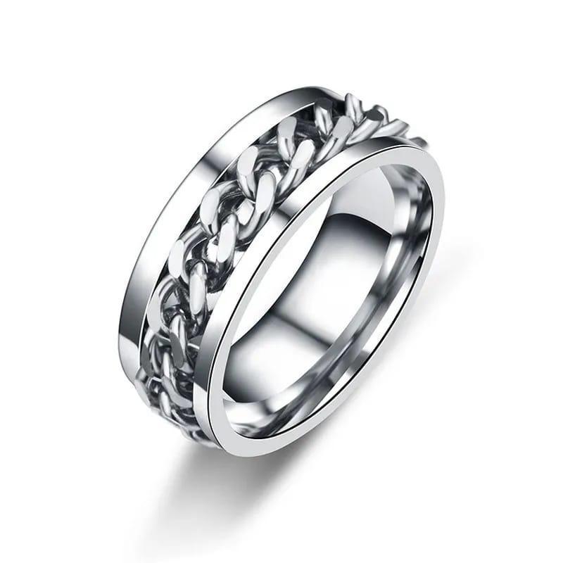 Unisex Stainless Steel Ring