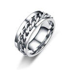 Unisex Stainless Steel Ring