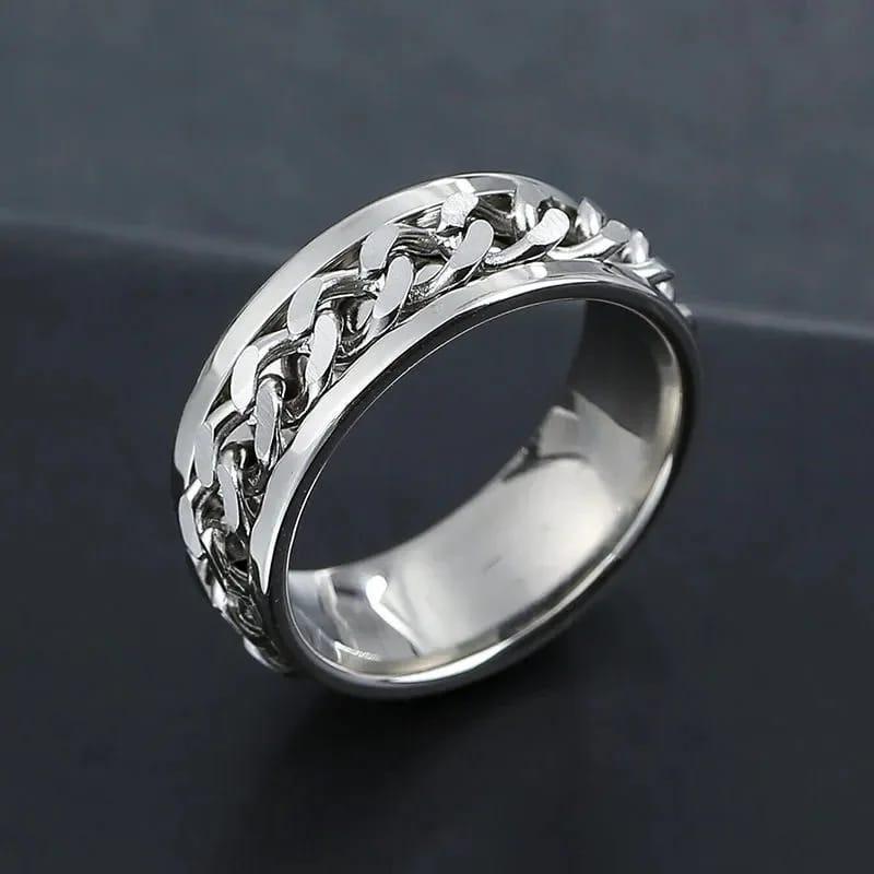 Unisex Stainless Steel Ring