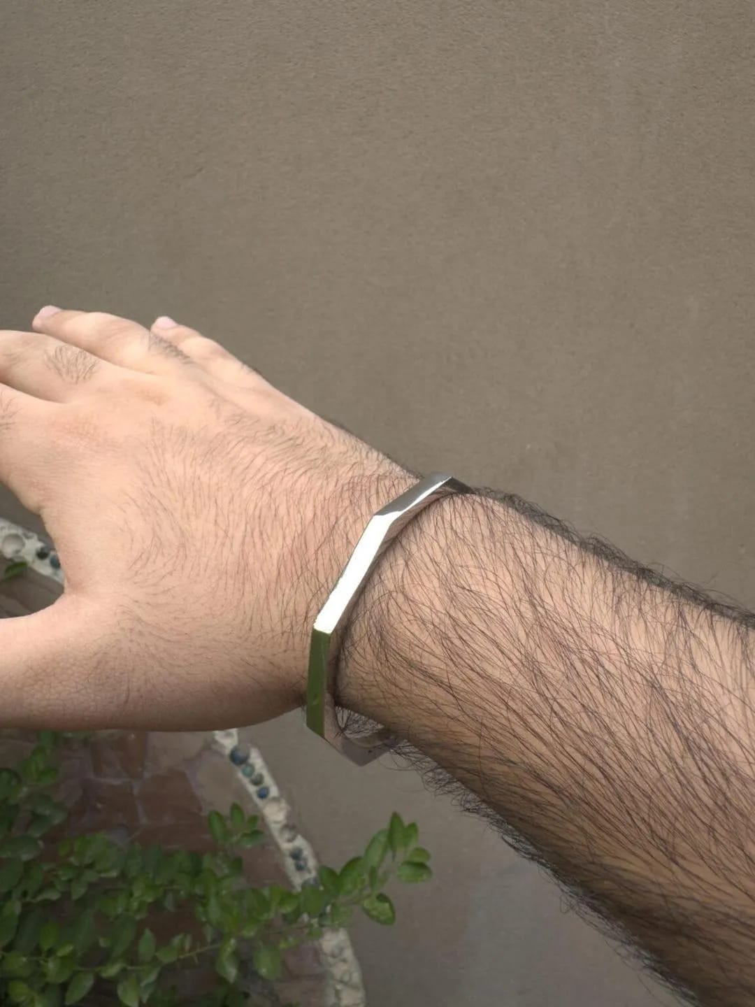 Silver Plated Kara Bangle